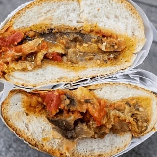 Eggplant Parm Sub Combo