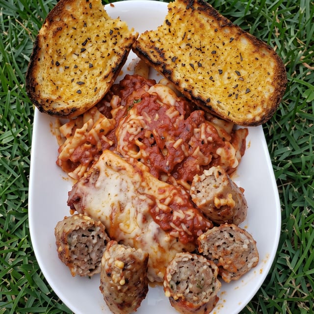 Eggplant Parmigiana.