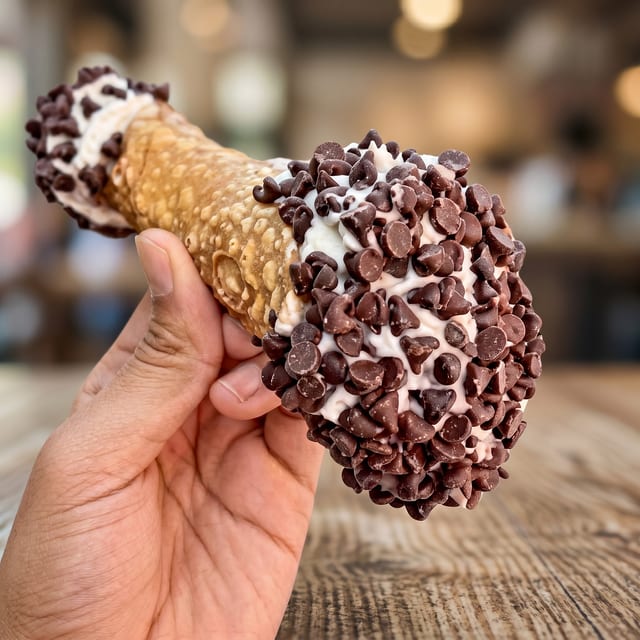 Fresh Cannoli.